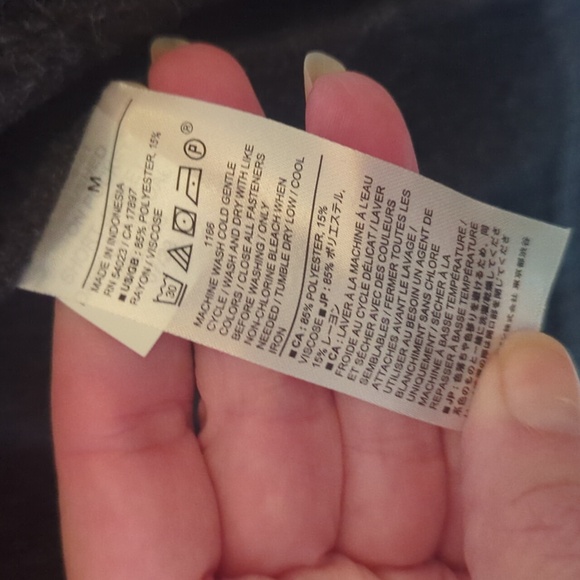 Banana Republic Melton Pocket Dark Gray Jacket - Picture 6 of 7